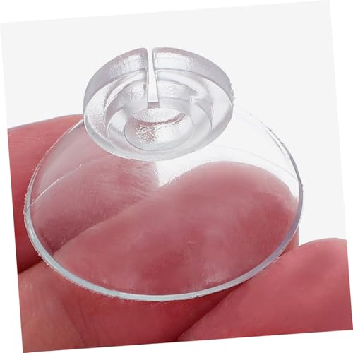 Toyvian 30pcs Aquarium Suction Cup Clips and Oxygen Tubing Clamps Soft Fixing Holders for Fish Tank Air Pump Accessories