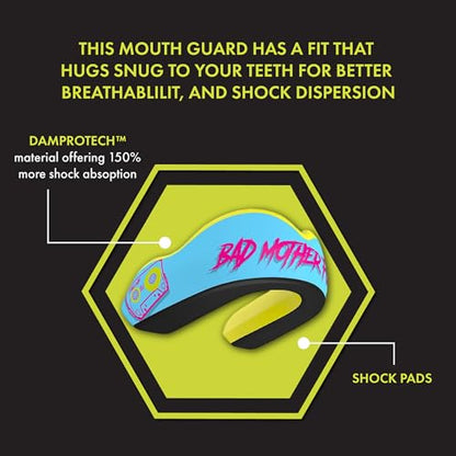 DAMAGE CONTROL Extreme Impact Sports Mouth Guard w/Case – BMF - color: Bmf, size: Adult