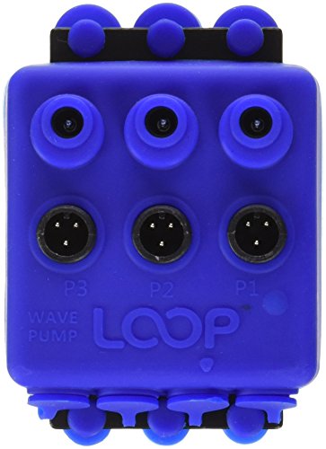 Current USA eFlux Wave Pump Blue Manifold HUB (Connects Up to 3 eFlux Wave Pumps) Control LOOP Pumps LED Indicator Light, IC Protection, Blue Silicone Splash Guard (1685)