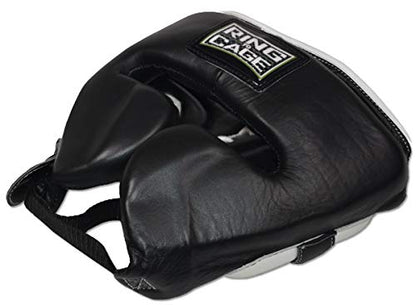 Ring to Cage 2.0 Japanese Style Leather Sparring Headgear - size: Medium(19” to 22” Head circumference)
