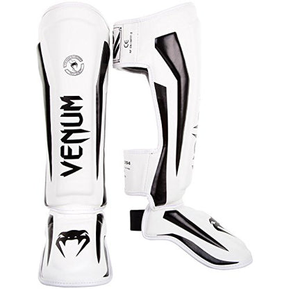 Venum Elite Standup Shin Guards - color: Khaki/Black, size: Large