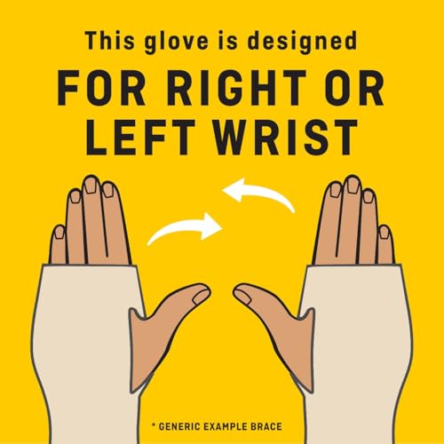 FUTURO Compression Glove, Provides Mild Support to Aching, Weak Hands and Wrists, L/XL - size: Large/X-Large