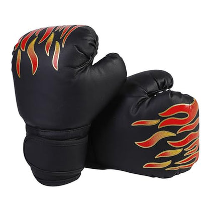 Boxing Gloves for Kids Kids Boxing Gloves Red Blue - color: Black