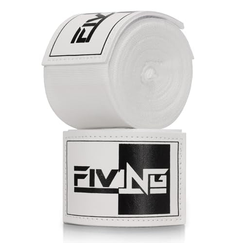 Premium Handwraps 180 inches for Men & Women - color: White, size: 4.5m