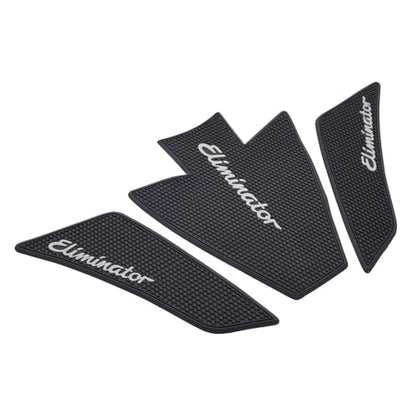 for Kawasaki Eliminator 450 400 500 SE 2024 2025 Motorcycle Accessories Side Fuel Tank Grips Tank Pads Protector Stickers Decal Gas Knee Grip Traction Pad Tankpad PVC Rubber Black