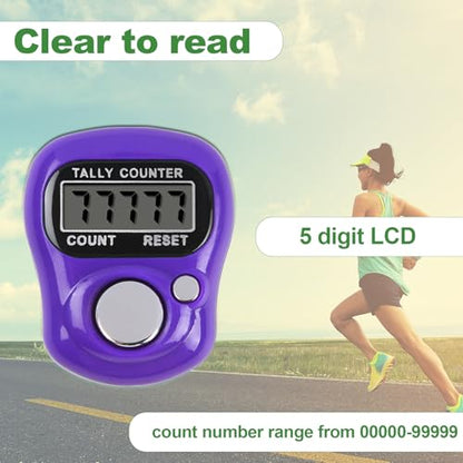 Tally Counter Electronic Finger Counter Digtal Clicker Counter 20pc