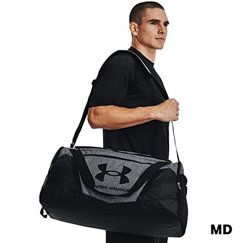 Under Armour Undeniable 5.0 Duffle - color: Pitch Gray Medium Heather (012)/Black, size: Small (40L)