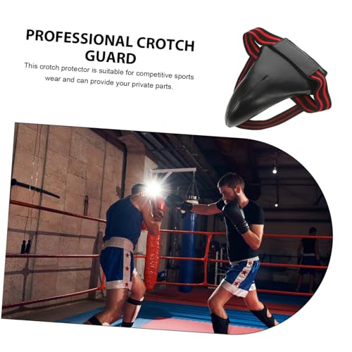 Professional Groin Protector Black Breathable for Martial Arts Training
