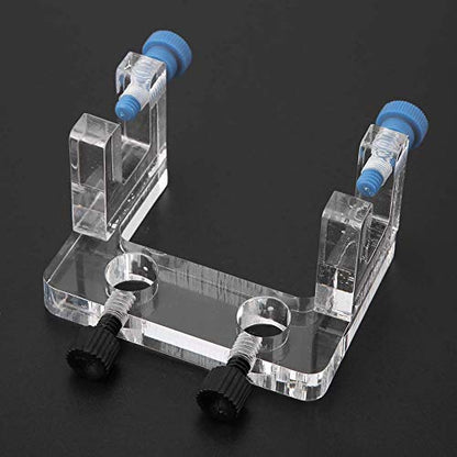 not Scratch Glass 0.51in Hole Holds up Two Probes Fish Hose Holder,Aquarium Probe Holder Aquarium Probe Organizer, for Aquarium Household for Fishing Fish Store