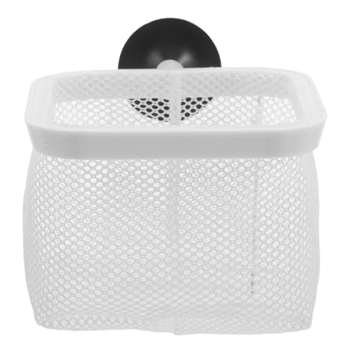 WOONEKY Fine Mesh Fish Tank Isolation Net Cups Hatching Holder for Small Fish Breeding and Spawning Aquariums Easy to Install and Clean