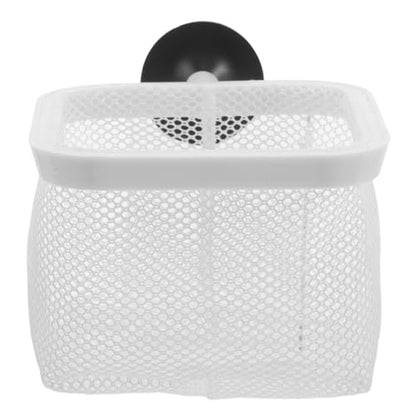 WOONEKY Fine Mesh Fish Tank Isolation Net Cups Hatching Holder for Small Fish Breeding and Spawning Aquariums Easy to Install and Clean