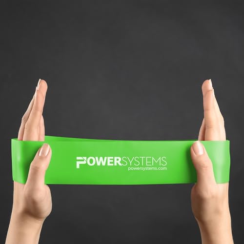 Power Systems Versa Loops Commercial Grade Resistance Bands, Exercise Loop Bands Kit for Working Out, Elastic Bands for Physical Therapy, Strength, and Fitness Training at Home or Gym