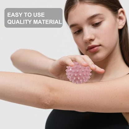 Soft Spiky Massage Balls - color: 1pink Spiky Ball