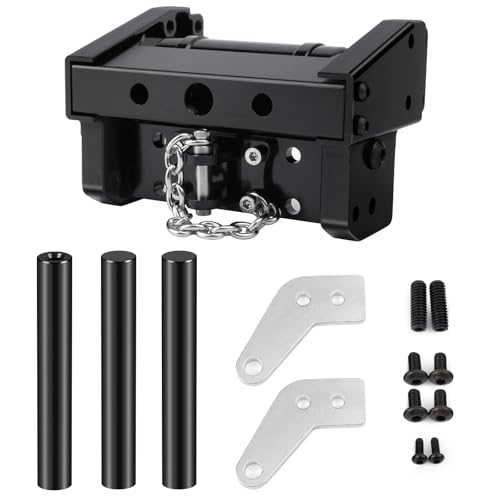Aluminum Gas Tank Tail Beam Protection Bar Upgrade Parts for 1/14 Tamiya Trailer Tractor Truck Car