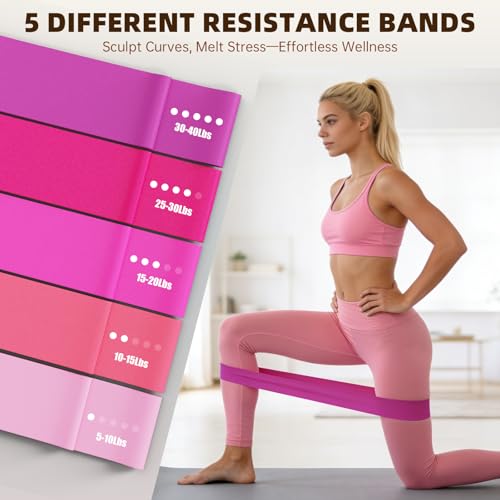 Uyittour 16PCS Pilates Kit, Home Pilates Workout Kit with Ankle Weights, Pilates Ring and Ball Set for Women, Pilates Equipment with Resistance Bands, Core Sliders & Socks for Starter Home Workouts