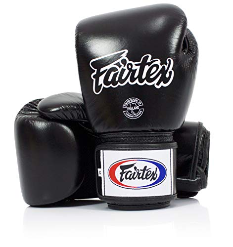 Fairtex BGV1BR Boxing Gloves & Deodorizer Set | Breathable, Shock Absorbent Muay Thai Gloves with Odor Neutralizing Inserts | Perfect for Boxing, Kickboxing, MMA, & Fitness