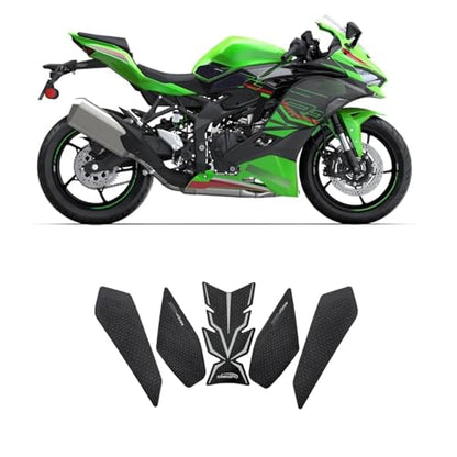 for 2023 2024 ZX4R ZX-4RR zx4rr zx-4r Side Pads Traction Pads Motorcycle new Fuel Tank Traction Side pad Knee pad Decal Protection Sticker 2023 2024 ZX4R ZX-4RR zx4rr Accessories