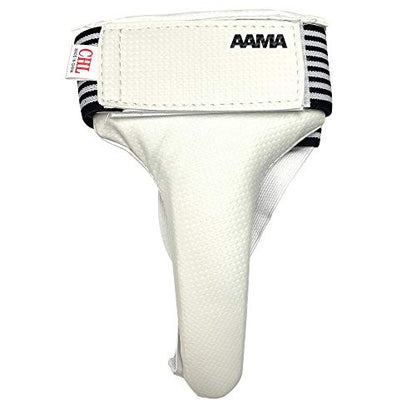 AAMA Athletic Martial Arts Taekwondo Men's and Women's Vinyl Groin Guard - size: XX-Small, style: Female