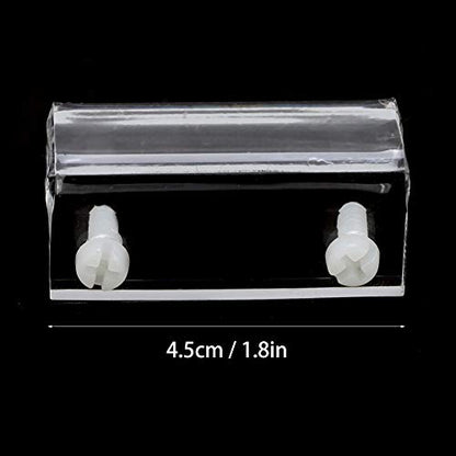 Rimless Aquarium Clips Aquarium Cover 13×9×4 4pcs Glass Cover Acrylic Clip Support Clamp Accessory for Aquarium Fish Tank