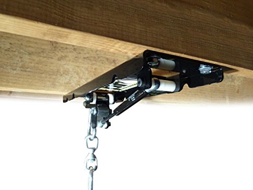 – Gas Spring Anti Noise and Vibration Ceiling Mount for 130 lb Punching Bags (CM-130) | Fast DIY Easy Installation on Joists, Drywall, Concrete and Unistrut | Quiet Gas Springs