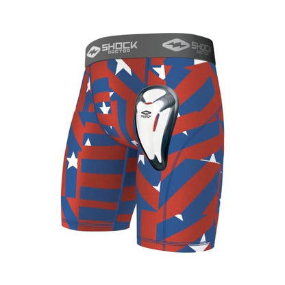 Shock Doctor Unisex Adult Sd30280 - color: Stars and Stripes, size: Medium