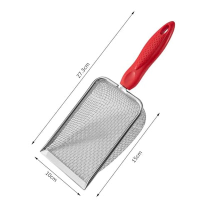 Cat Litter Cat Sand Shovels for Pets Supplies Kittens Reptile Terrarium, Mesh 2.0mmx2.0mm