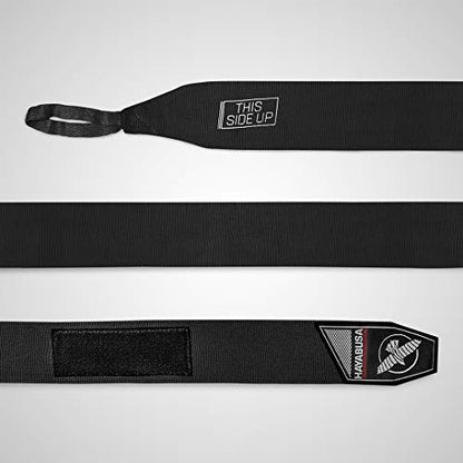 Hayabusa 4.0 Perfect Stretch Boxing Hand Wraps | Boxing Hand Wraps, Boxing Wraps, Muay Thai Hand Wraps, Wrist Wraps Boxing, Hand Wraps for Boxing Gloves, 180 Inch Hand Wraps - color: Black, size: 180"