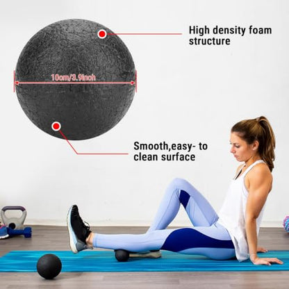 EPP Foam Massage Ball Deep Tissue Myofascial Release for Yoga Fitness - size: Single Ball 3.9 Inch