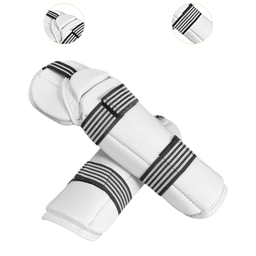 Taekwondo Arm Elbow Protectors, Karate Protective Arm Guards Protection, Sparring Gear Protective Gear for Martial Arts Match - size: Large