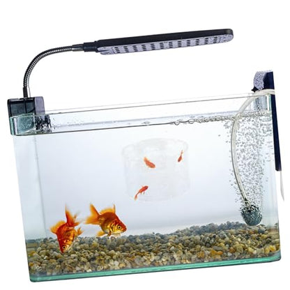 BESPORTBLE Fish Breeding Box for Aquarium Acrylic Isolation Chamber Floating Cover for Betta and Shrimp Breeding