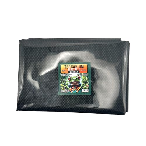 Reptile Substrate Liner for Terrarium, 24"x18" Substrate Guard Mesh