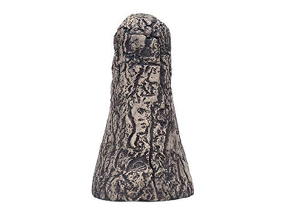 Pleco Cave Cone Breeding Ceramic Decorations Fish Tank Aquarium (Gray) - color: Gray