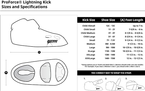 ProForce Lighting 5 Piece Sparring Gear Combo Set with Full Head face mask - color: black, size: adult XL 11-12 shoes