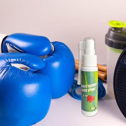 Boxing Glove Odor Remover Sports Cleaner Freshener Spray | Odor Eliminating Spray for Boxing Gloves, Gym Bags, Football Pads, Shoes, Clothes, Work Boot, Helmet, Athletic Gear