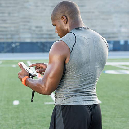 JAWKU Speed - The First Wearable to Measure Sprint Speed, Agility, Reaction Time/Test, Train and Track Performance - color: Orange