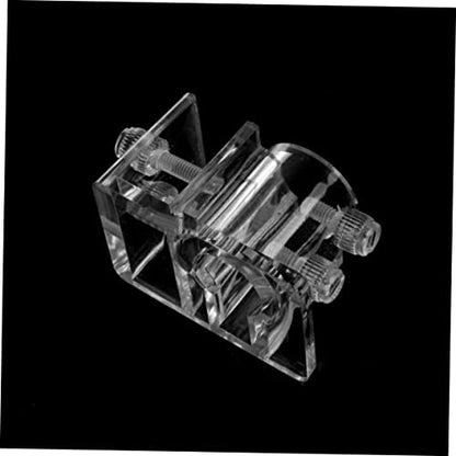 Acrylic Fixed Frame for Aquarium 4pcs Water Tube Clamp Fish Tank Water Drainer Clamp