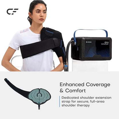 CF-3 Pro Cold Therapy Machine, Ice Machine for Knee & Shoulder