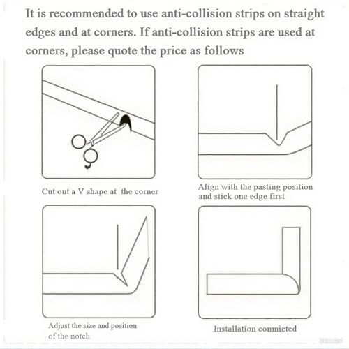 2M Foam Headboard Wall Protector,Thick Cushioned Bumper Guard to Prevent Scratches/Collisions,Protects Walls & Headboards from Damage,Easy to Install(White) - color: White2