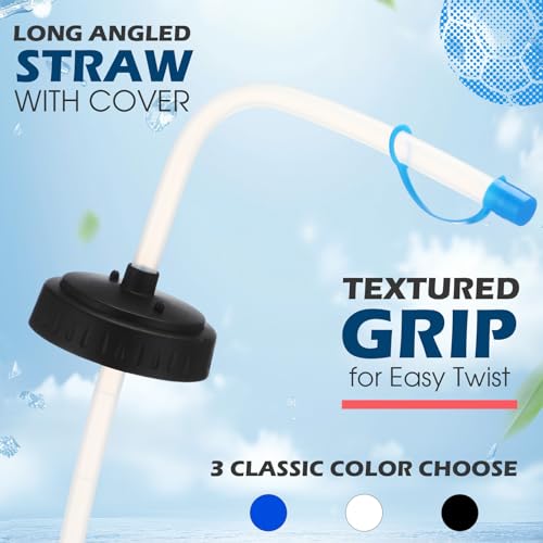 Lacrosse Water Bottles with Straw, for Hockey Football, White - color: White