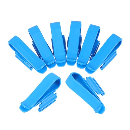8pcs Plastic Hose Clamp Aquarium Water Hose Fixing Clamp Fish Tank Accessory Tube Clip Adjustable
