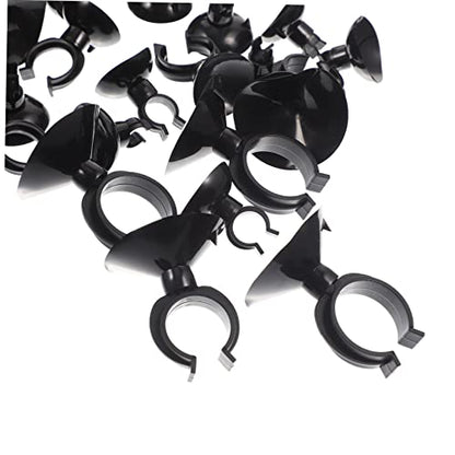 LIOOBO 40pcs Fish Tank Cup Buckle Aquarium Heater Sucker Clips Aquarium Heater Fixing Clip Airline Holder Airline Tubing Clamp Clear Fish Tank Supplies Hose Multifunction Abs