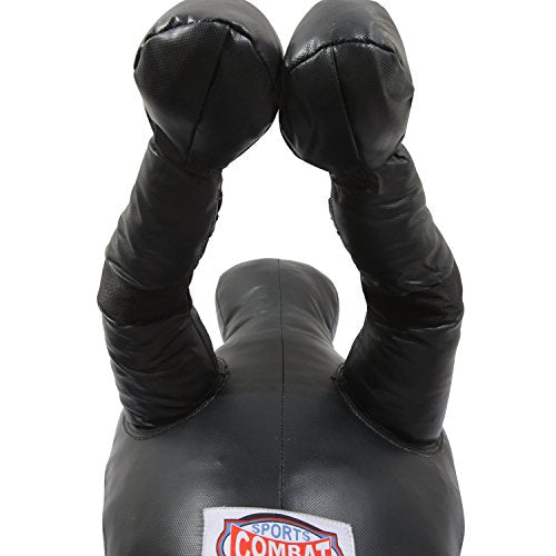 Combat Sports Legged Grappling Dummy – 35 to 140 lb Nylon Training Partner for MMA, Jiu-Jitsu, Wrestling, Takedowns, Throws, Submissions & Striking | Reinforced vinyl nylon build, realistic leg design for takedowns throws submissions, 35-140 lb options, s