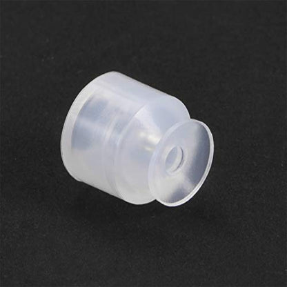 uxcell Suction Cups, 8mm Diameter x M5 Joint Silicone Vacuum Pneumatic Suction Cup 4pcs