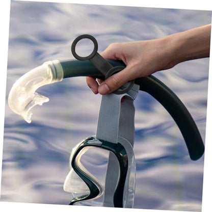 5pcs Diving Mask Keeper Clips Reusable Retainers for Snorkeling and Scuba Diving and Flexible Tube Holders for Enhanced Comfort and