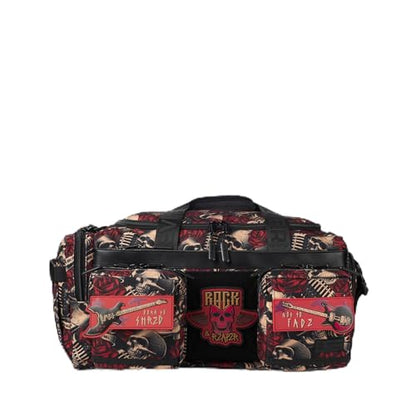 WOLFpak 30L Perfect Duffle Bag - Sports Tactical Gym Bag (Rock & Reaper) | Laptop Pouch, MOLLE Compatible, Padded Straps, 1000D Waterproof Fabric, Dual Cup Holders, Military Grade - color: Rock & Reaper