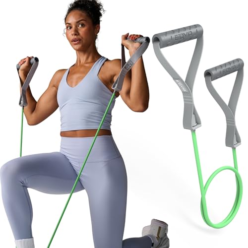 EQYP Power Tube Resistance Bands with Handles – Exercise Bands for Home Workouts - size: 30lb