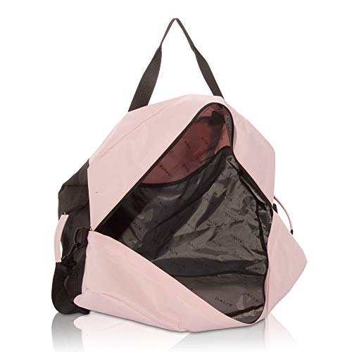 DALIX 25" Big Adventure Large Gym Sports Duffle Bag (Black Grey Navy Blue Red Camo) - color: Pink