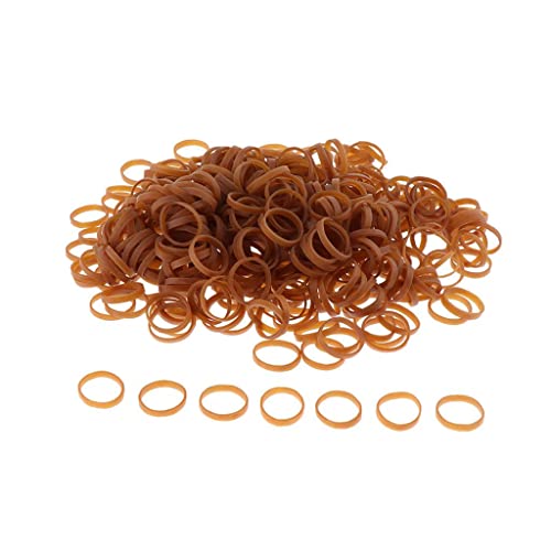 1 Bag 0.25Kg Ornamental Fish Transport Bag Rubber Band Ties, Thick, as described