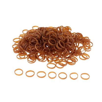 1 Bag 0.25Kg Ornamental Fish Transport Bag Rubber Band Ties, Thick, as described
