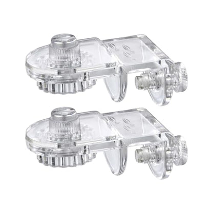 Fish Tank Top Cover - Aquarium Glass Lid Support Clip Set, Acrylic Rimless Tank Hood Holder | Anti-Jump Net Clamp, Top Cover Clamp Bracket System, Aquarium Accessory for Fish Container Stability Use